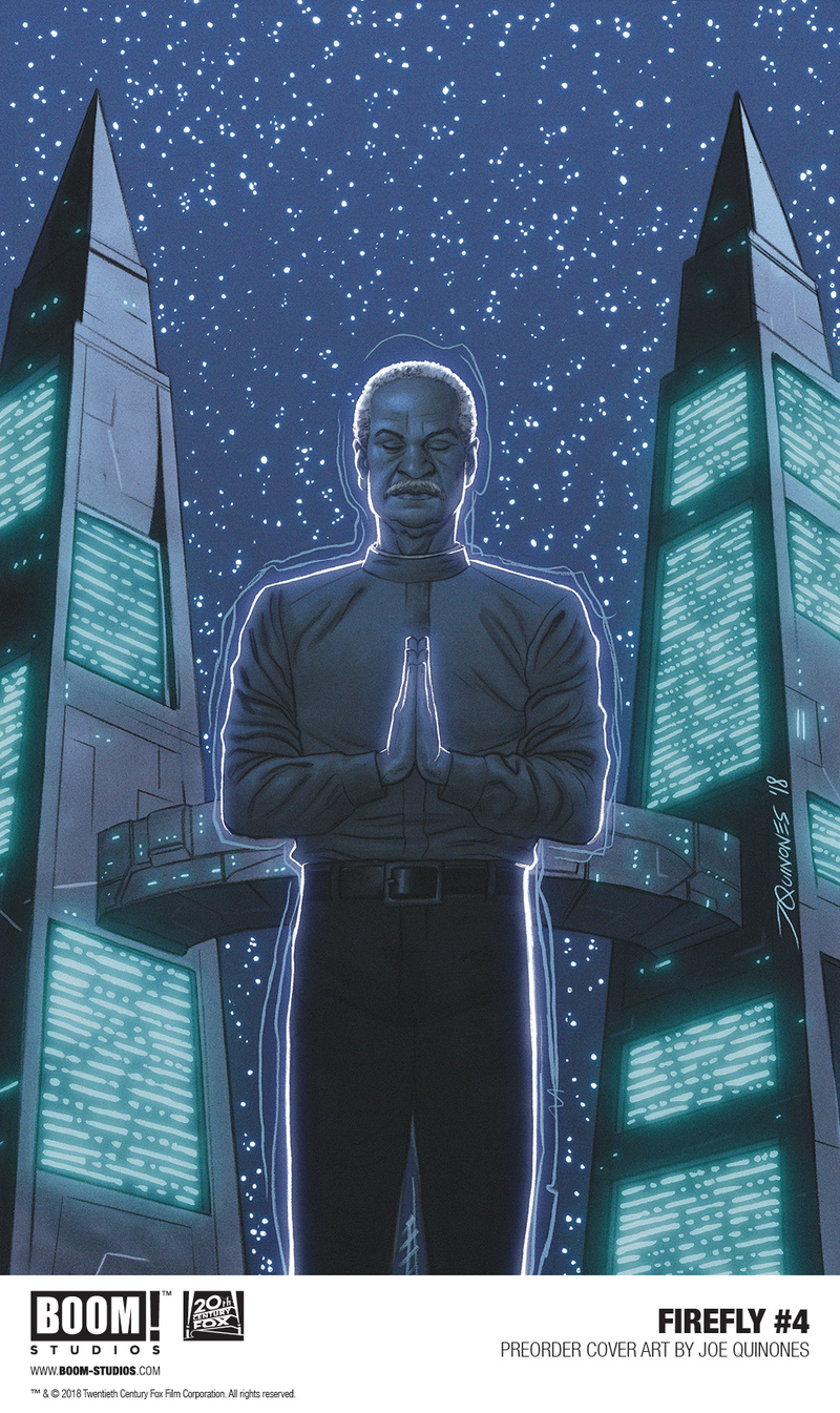 Preorder variant cover art for Firefly #4.